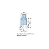 90º TYPE F  Right Angle Type  Basic Holder C5/6/8 - Big-tools Industrial Supply Tools for Metal Cutting